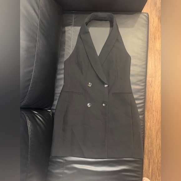 zara tuxedo dress blogger fav - Picture 14 of 16